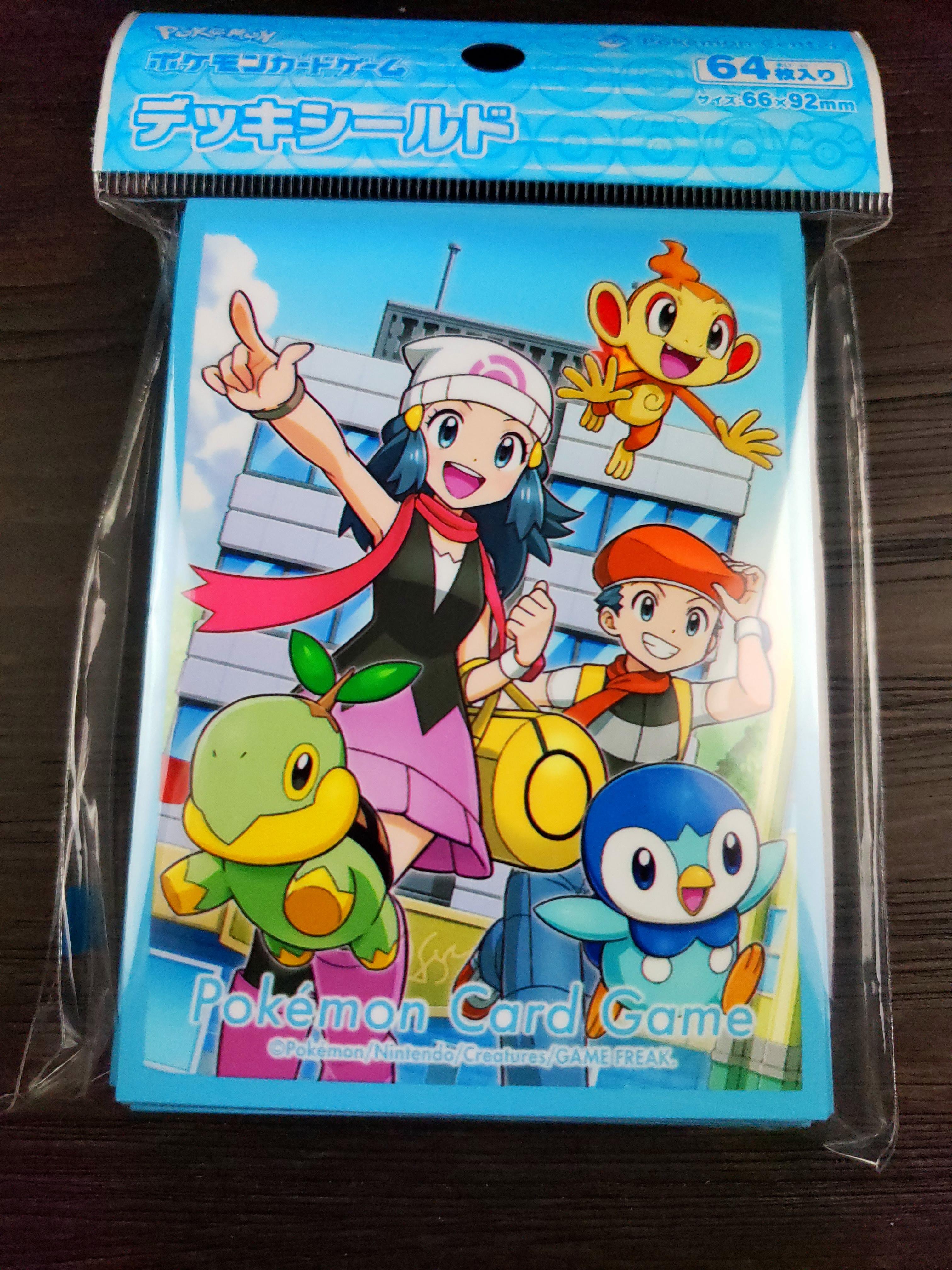 Dawn Chimchar Piplup & Turtwig on a New Adventure - Set of 64 Sleeves –  Squeaks Game World